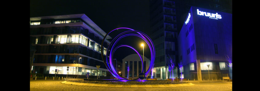 Scuplture by night
