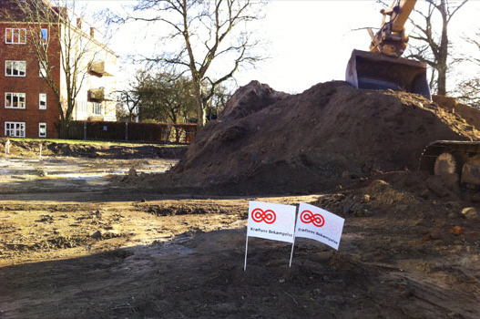 Building of Livsrum Odense has begun