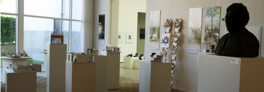 Architecture and art exhibition