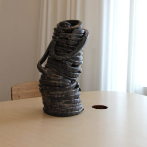 Dancer, ceramic sculpture